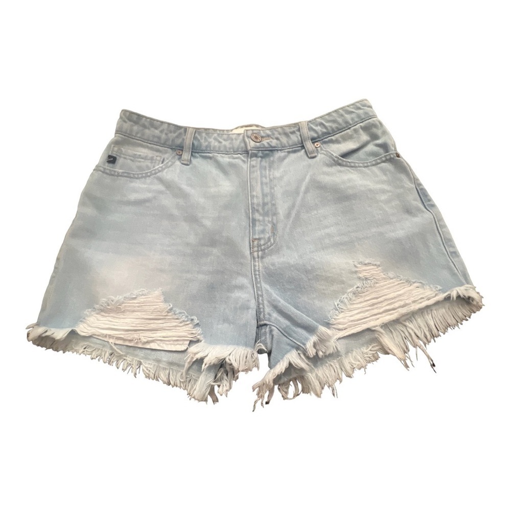 KanCan distressed denim shorts